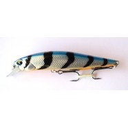Воблер на хижу рибу, EOS Min Duelist Minnow F, 100мм, вага 14,1г, заглиблення 0,8-1,2м, колір №046